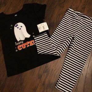 Halloween shirt and tights